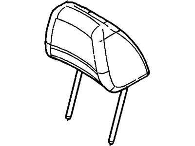 Ford 9S4Z-54611A08-A Pad - Headrest