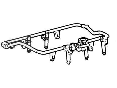 Ford 1F2Z-9F792-EA Fuel Supply Manifold Assembly