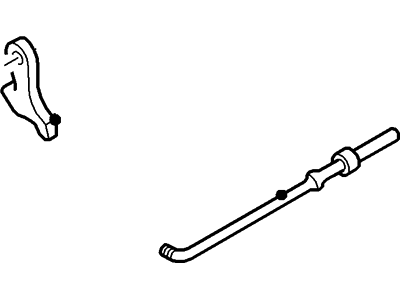 Ford 8C3Z-7A232-A Rod - Parking Pawl Actuating