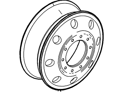 Ford 5C3Z-1007-KA Wheel Assembly