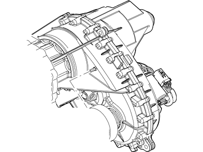 Ford 8L7Z-7A195-B Transmission Case Assembly