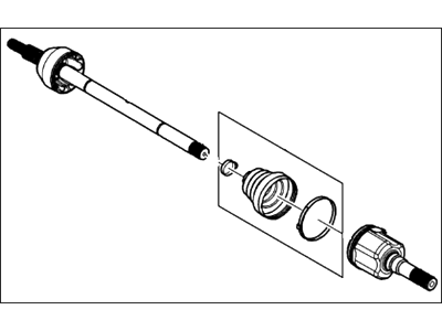 2022 Ford Expedition Axle Shaft - AL1Z-4K139-C