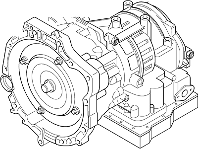 2012 Ford Transit Connect Transmission Assembly - BT1Z-7000-A