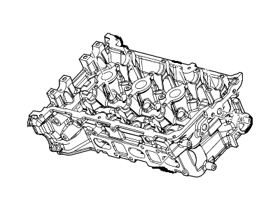 Mercury Cylinder Head - 9L8Z-6049-A