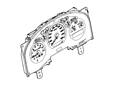 Ford Instrument Cluster - 7L3Z-10849-EB