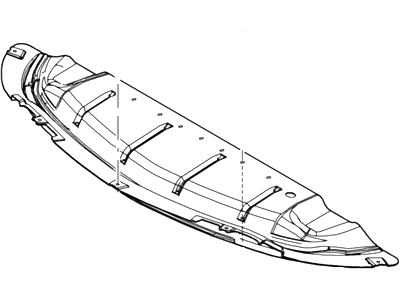 Ford 8A5Z-8327-A Deflector