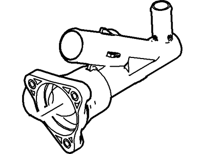 Ford 2M2Z-8592-CD Connection - Water Outlet