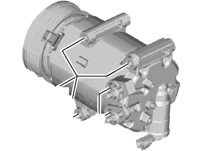 2015 Ford Escape A/C Compressor - CV6Z-19703-M