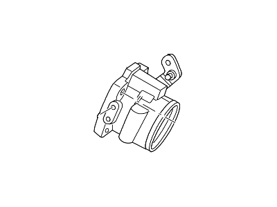 2003 Ford Mustang Throttle Body - 1R3Z-9E926-AB