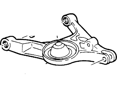 2002 Ford Mustang Trailing Arm - XR3Z5A649BB