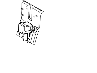 Ford Contour Air Bag Sensor - F5RZ-14B004-A