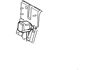 1995 Ford Contour Air Bag Sensor - F5RZ-14B004-A