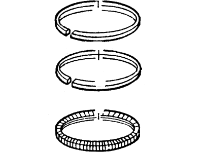 1999 Ford Expedition Piston Ring Set - 2L3Z-6148-BA