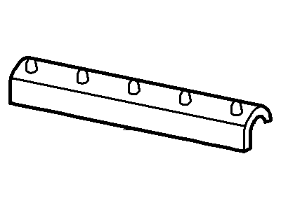 2003 Lincoln Blackwood Weather Strip - 2C6Z-16253A24-AA