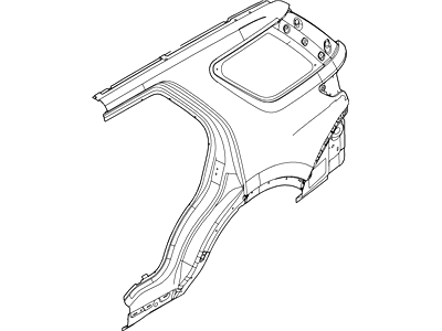 Ford BB5Z-7827841-A Panel - Body Side