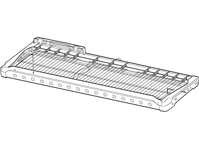 Ford 1L3Z-1563100-AA Frame And Spring - Front Seat Cushion