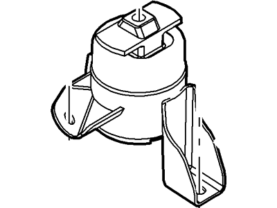 Ford 9E5Z-6038-F Engine Front Support Bracket