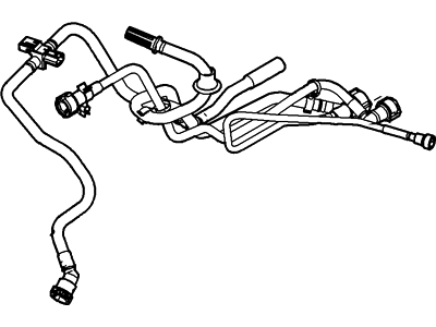 Ford AE5Z-9A228-C Tube - Fuel Vapor