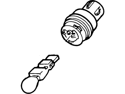 2000 Mercury Villager Light Socket - 1F5Z-13411-DA