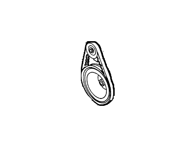 Mercury Topaz Serpentine Belt - E93Z-8620-A