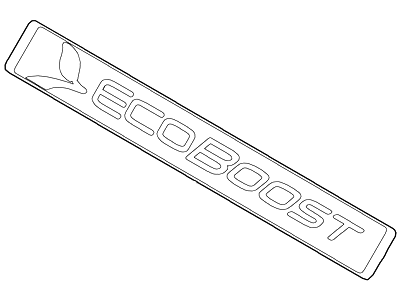 Ford BL3Z-9942528-E Name Plate