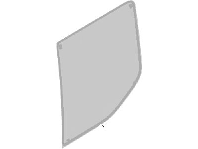 Ford EK4Z-6129700-A Glass - Quarter Window