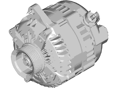 2013 Lincoln MKZ Alternator - DS7Z-10346-C