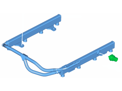 Ford FC3Z-9G756-A Fuel Injector Pressure Sensor