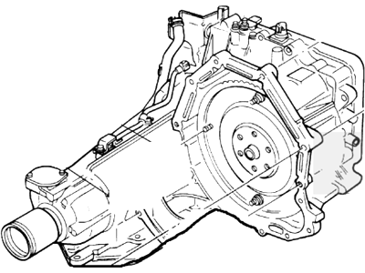 Ford YF1Z-7000-EERM Automatic Transmission Assembly
