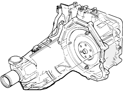 Ford YF1Z-7000-CDRM Automatic Transmission Assembly