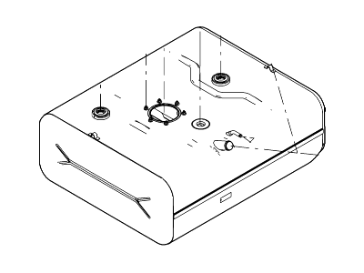 Ford 7C2Z-9002-F Fuel Tank Assembly