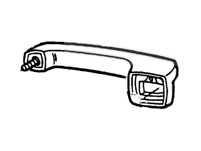 1993 Ford F-150 Door Handle - F3TZ1522405A
