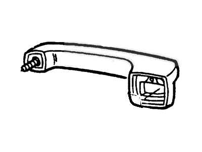 1996 Ford Bronco Door Handle - F3TZ1522405A