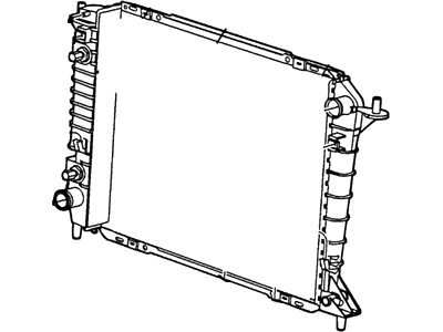 Ford F3LY-8005-A Radiator Assembly