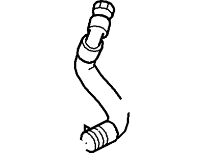 2000 Lincoln LS Cooling Hose - XW4Z-18N345-AA
