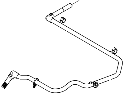 Ford 9C2Z-9G297-K Hose - Fuel Vapour