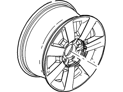 2010 Lincoln Navigator Spare Wheel - AL1Z-1007-A
