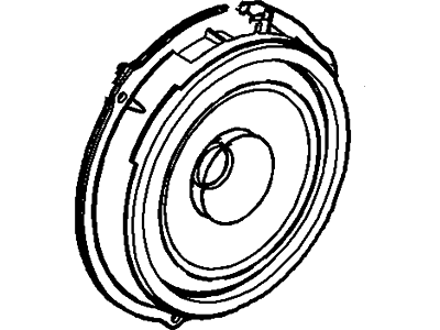 Ford DA6Z-18808-A Speaker Assembly