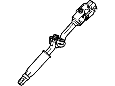 2003 Ford Explorer Sport Steering Shaft - 6L5Z-3E751-AA