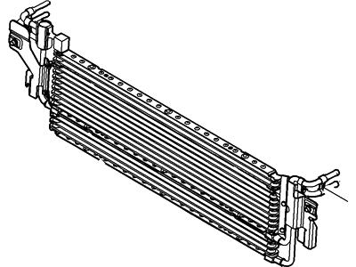 Ford Power Steering Cooler - 5W1Z-3F749-A