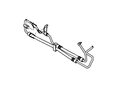 2006 Lincoln Town Car Power Steering Hose - 6W1Z-3A719-AA