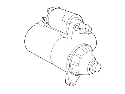 Ford 6L5Z-11002-CA Starter Motor Assembly