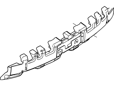 Ford 8A8Z-17E855-A Bumper Assembly - Rear