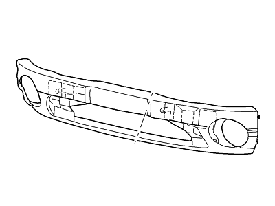 Ford 1L5Z-17757-KA Bumper Assembly - Front