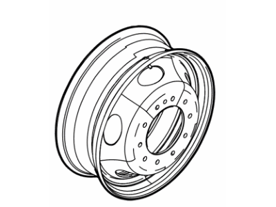 Ford HU9Z-1015-B Wheel Assembly