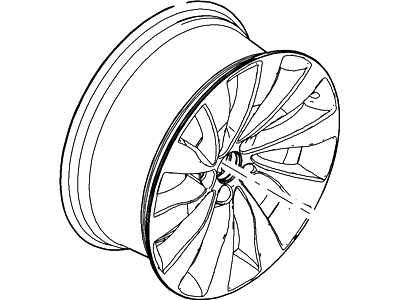 Ford DA5Z-1007-C Wheel Assembly