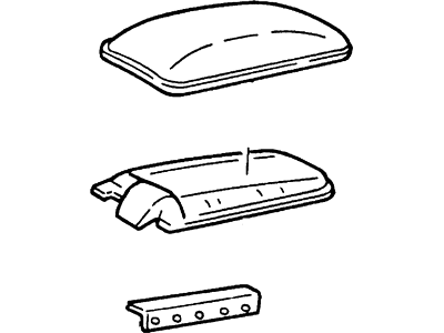 Ford YF1Z-5406024-AAC Armrest Assy - Console