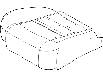 2010 Ford F-450 Super Duty Seat Cushion - 8C3Z-25632A22-D