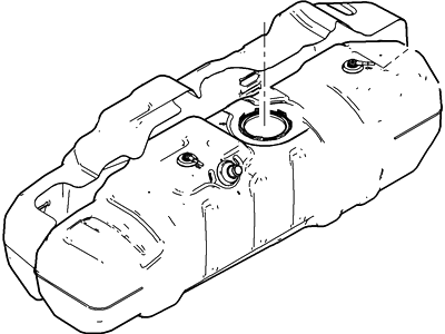 2007 Ford F-250 Super Duty Fuel Tank - 5C3Z-9002-C