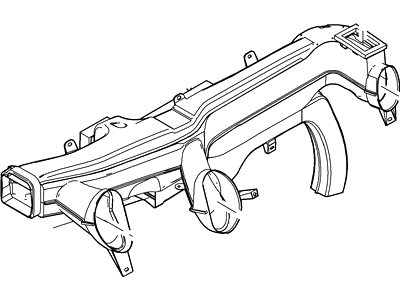 Ford 6C2Z-19C633-A Duct - Air